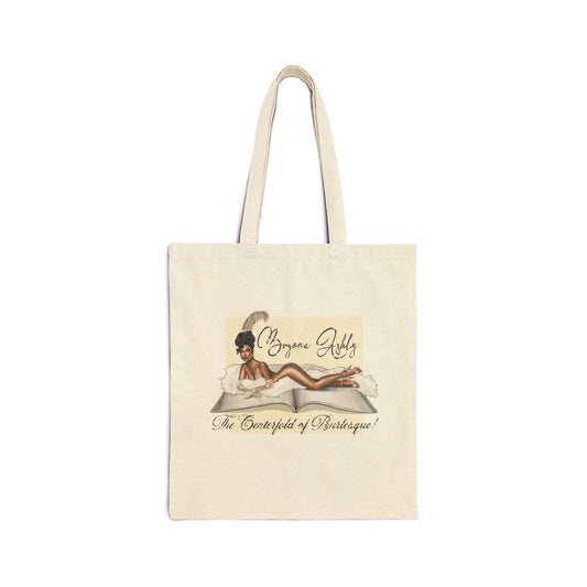 " The Centerfold of Burlesque " Canvas tote bag