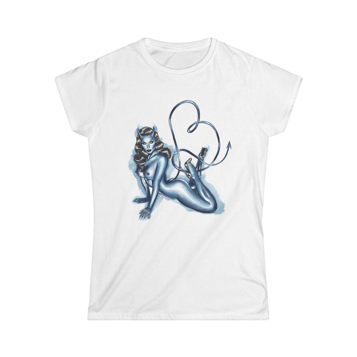Devil Bb Womens Soft Tee