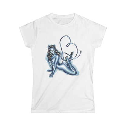 Devil Bb Womens Soft Tee