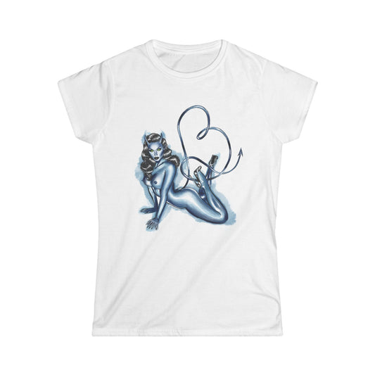 Devil Bb Womens Soft Tee